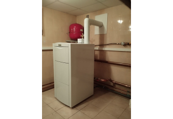 Заміна газового котла, насосів, встановлення зональної автоматики та коаксіального димоходу
