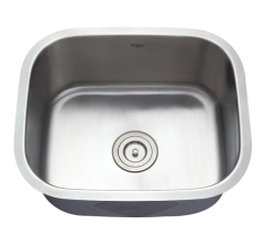 Кухонна мийка 526 х 450 х 229 мм Premier Kitchen, нержавіюча сталь  нижнього  монтажу