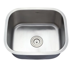 Кухонна мийка 526 х 450 х 229 мм Premier Kitchen, нержавіюча сталь  нижнього  монтажу