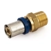 Перехідник з зовнішньою різьбою 1/2"-16х2.0