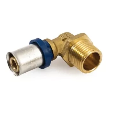 Кутник з зовнішньою різьбою 3/4"-20х2.0