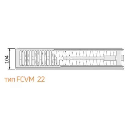 FCVM 22 тип, 500х1800 мм (шт.)