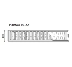 RC 22 тип, 900х1000 мм (шт.) PURMO