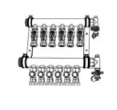 Розподільчий колектор REHAU 1 1/4 2 HKR