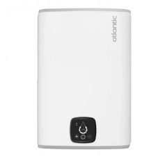 Водонагрівач вертикальний настінний, з сухим теном Atlantic Steatite Cube WI-FI ES-VM 75 S4 C2 WD (2400W) white