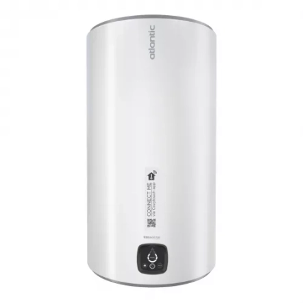 Водонагрівач вертикальний настінний, з сухим теном Atlantic Steatite Genius WI-FI VM 080 D400S-3E-CW (1800W)