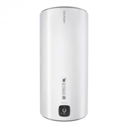 Водонагрівач вертикальний настінний, з сухим теном Atlantic Steatite Genius WI-FI VM 100 D400S-3E-CW (1800W)