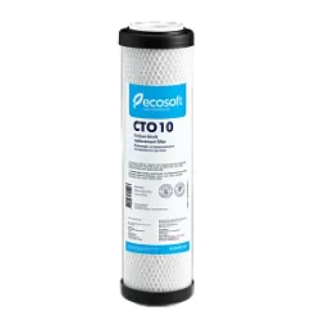 Картридж зі спресованим активованим вугіллям Ecosoft 2,5"х10"