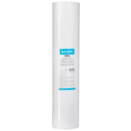 Картридж зі спіненого поліпропілену Ecosoft 4,5"х20" 5 мкм