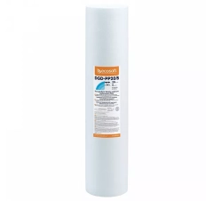 Двох градієнтний картридж Ecosoft 4.5″×20″зі спіненого поліпропілену, 20-5 мкм