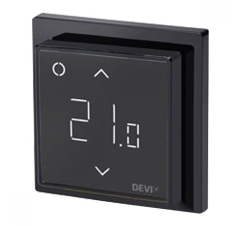 Терморегулятор DEVIreg Smart Wi-Fi чорний