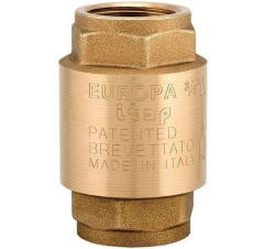 Зворотний клапан пружинний (лат. шток) 1/2" TIGER PLUS