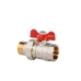 Кран кульовий з американкою прямий 1/2" ЗВ ORO
