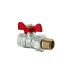 Кран кульовий з американкою прямий 3/4" ЗВ ONYX