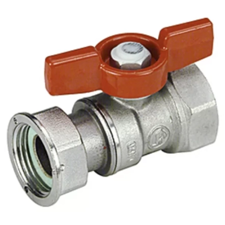Кран кульовий з накидною гайкою 3/4"x1" ВВ