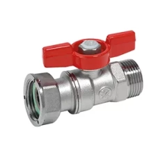 Кран кульовий з накидною гайкою 3/4" ЗВ