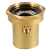 Фітинг з кульовим краном, розмір 1 "F x 1 1/2" F