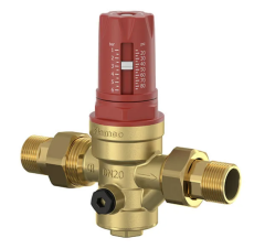 Редуктор тиску Prescor PRV 1/2'' для гарячої/холодної води з інтегрованим фільтром грубої очистки Редуктор тиску Prescor PRV 1/2'' для гарячої/холодної води з інтегрованим фільтром грубої очистки