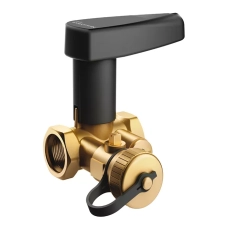 Запірний клапан Nexus Relax KFE Rp, DN20 (3/4" ВР), PN25, Kvs 4,65 (з дренажем), Ballorex Basic