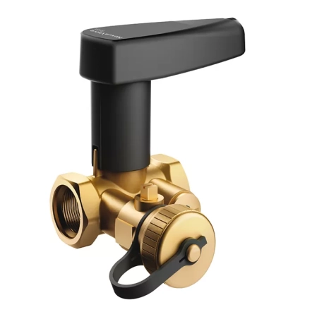 Запірний клапан Nexus Relax KFE Rp, DN25 (1" ВР), PN25, Kvs 7,4 (з дренажем), Ballorex Basic