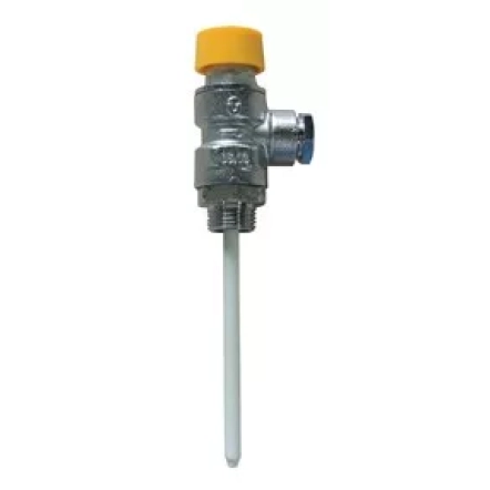 Комбінований запобіжний клапан, розмір 1/2 "x Ø 15 mm