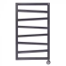Рушникосушка ZIGZAG 835x500 (soft 9005), підкл. Е8 + тен з рег. DRY