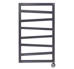 Електрична рушникосушка TERMA ZIGZAG, 835x500 (soft 9005), підкл. Е8 + тен з рег. DRY