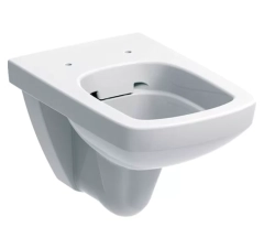Унітаз підвісний Selnova Square, Rimfree, без сидіння/кришки (кришки для комплектації:500.332.01.1\500.336.01.1\ 500.334.01.1\500.338.01.1) Geberit