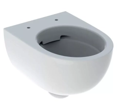 Унітаз підвісний Selnova Compact, Rimfree, без сидіння/кришки (кришки для комплектації 500.333.01.1\500.337.01.1\500.335.01.1) колір: білий Geberit