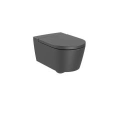 Inspira Round Rimless чаша підвісного унітазу, розмір 560х370 мм, колір: Onyx ROCA
