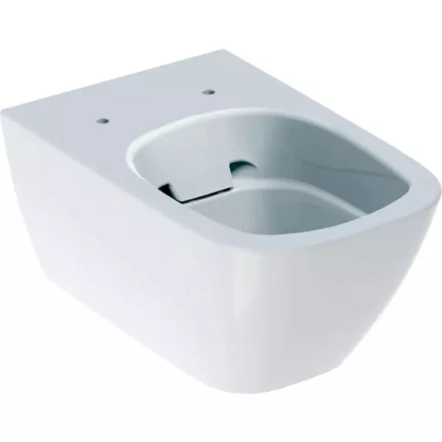 Унітаз підвісний Smyle Square, Rimfree, без сидіння/кришки (кришки для комплектації 500.688.01.1\500.240.01.1) колір: білий