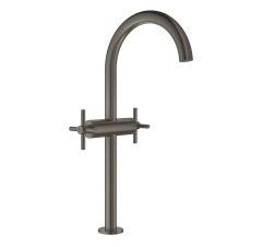 Atrio Змішувач для раковини на один отвір, 1/2″ XL-розміру матовий графіт Grohe