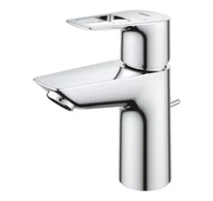 Змішувач для умивальника BauLoop, без донного клапана, M, колір: хром Grohe