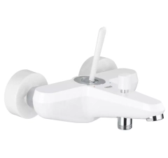 Eurodisc Joy Одноважільний змішувач для ванни,  білий Grohe