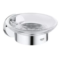 Essentials Мильниця з тримачем суперсталь Grohe