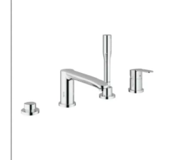 Eurostyle Cosmopolitan Змішувач одноважільний для ванни на 4 отвори Grohe