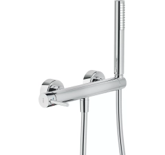 Змішувач для душу зовнішнього монтажу Acquerelli з душовим гарнітуром, колір: хром Nobili