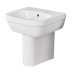 Euro Ceramic Раковина 45 см з полуп'єдісталом